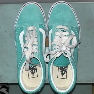turquoise classic Vans